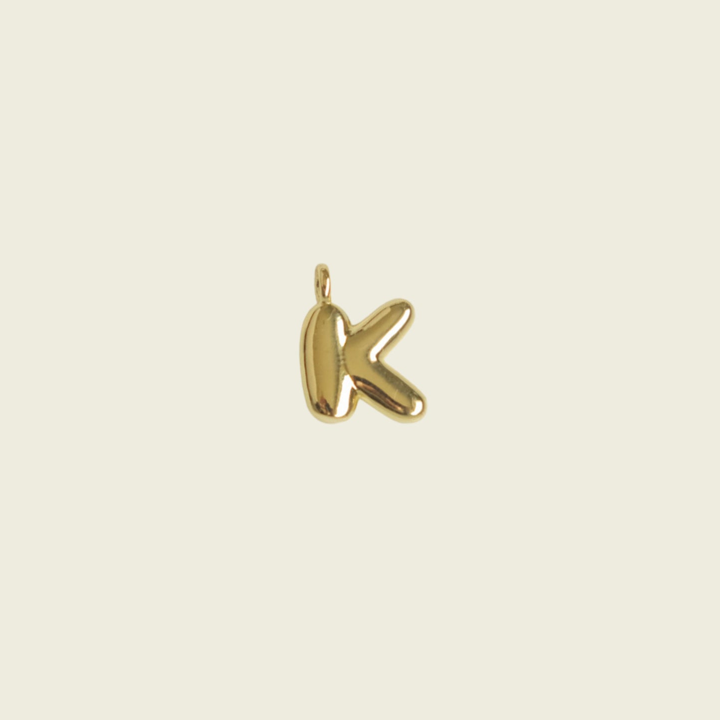 Bubble Letter Charm