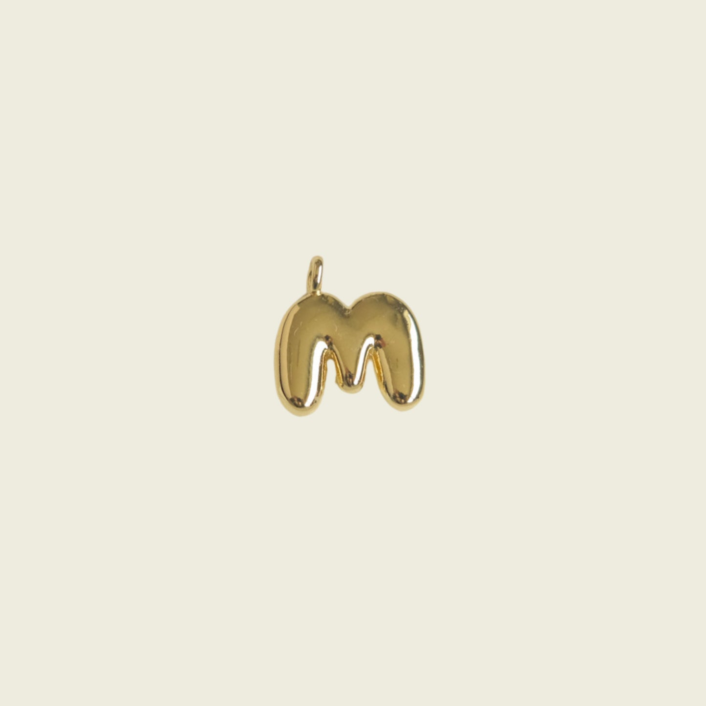 Bubble Letter Charm