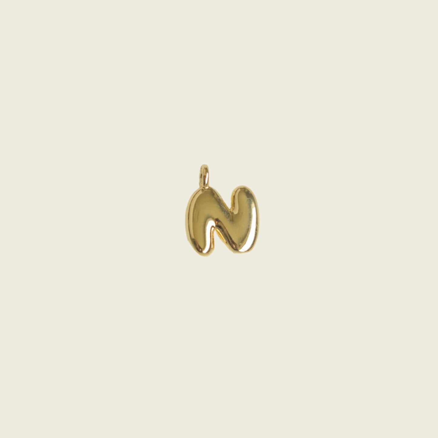 Bubble Letter Charm