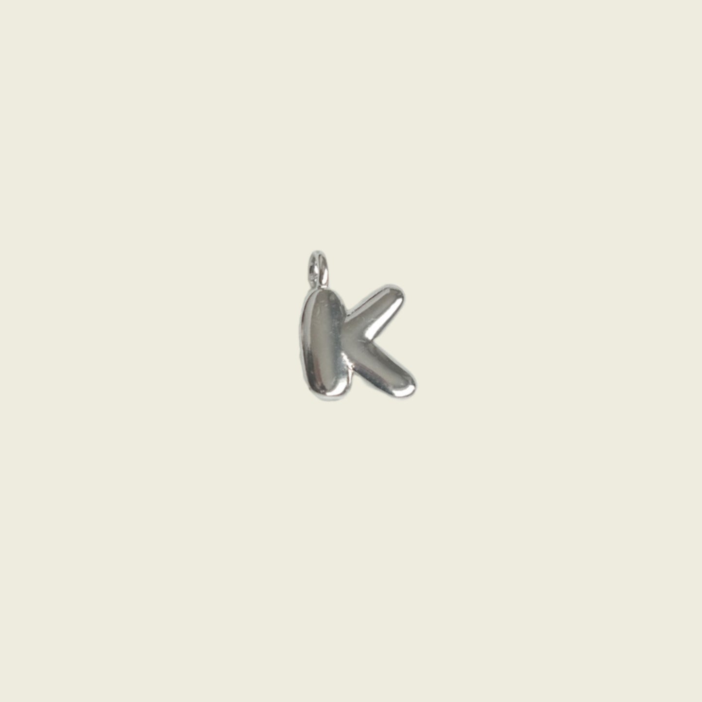 Bubble Letter Charm