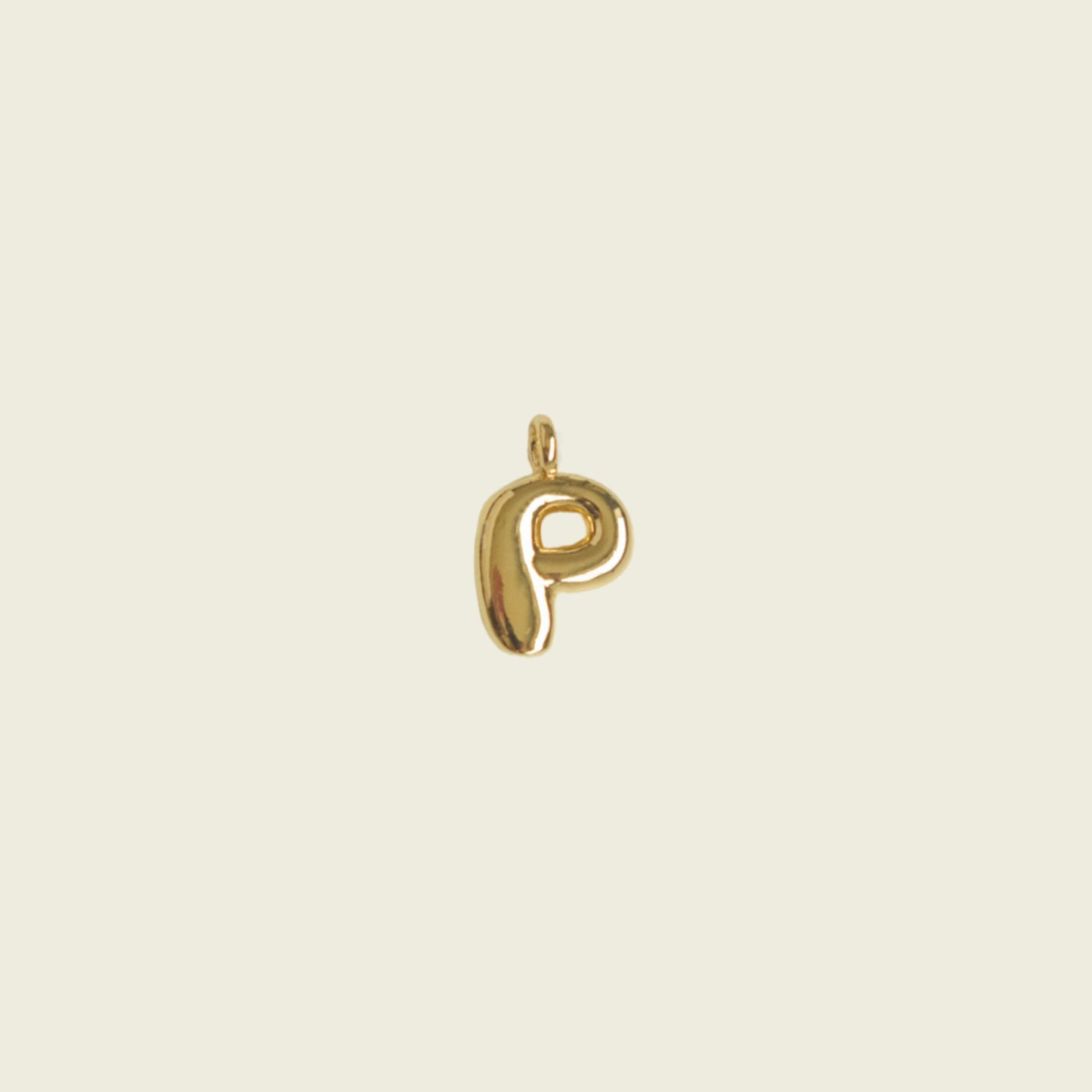 Bubble Letter Charm