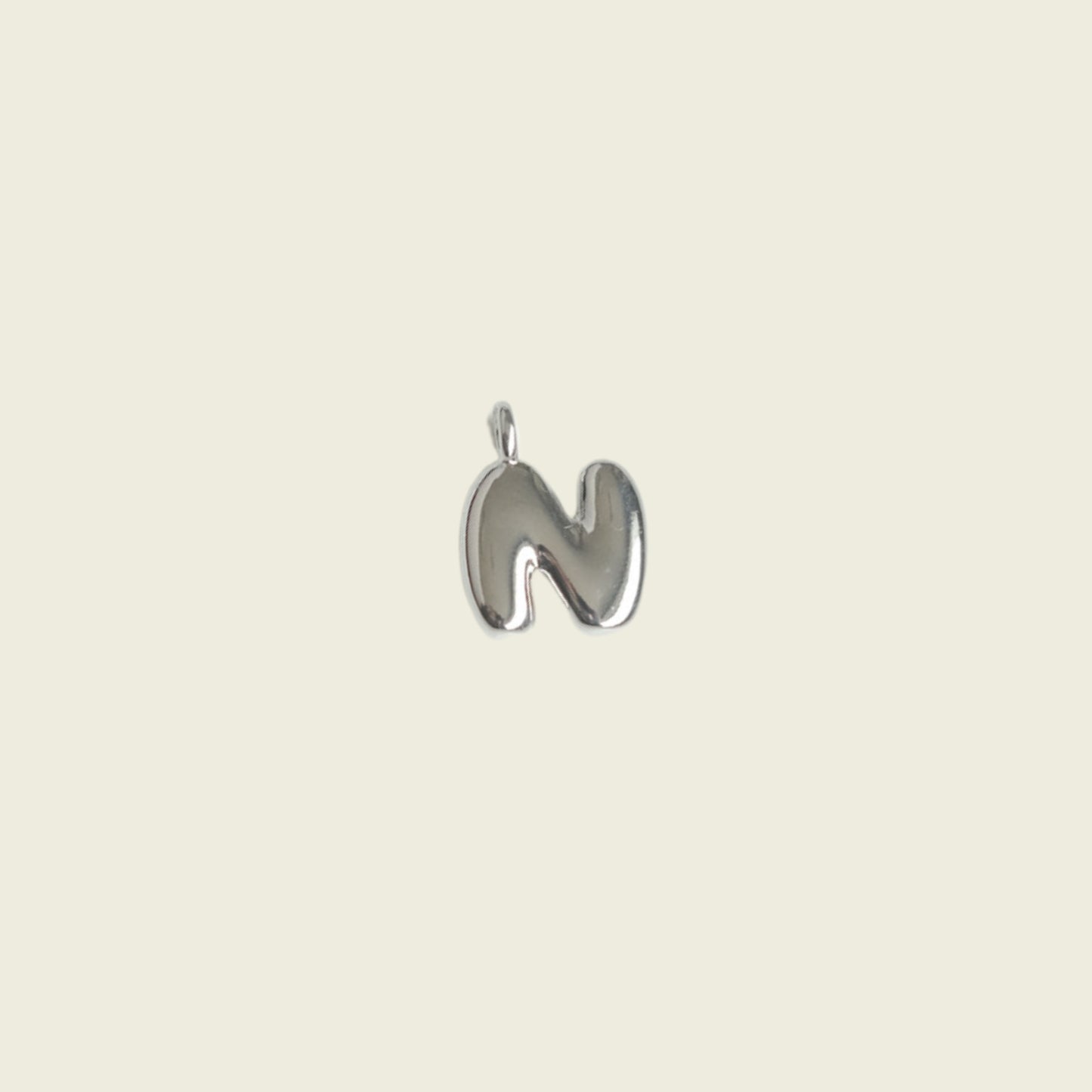 Bubble Letter Charm