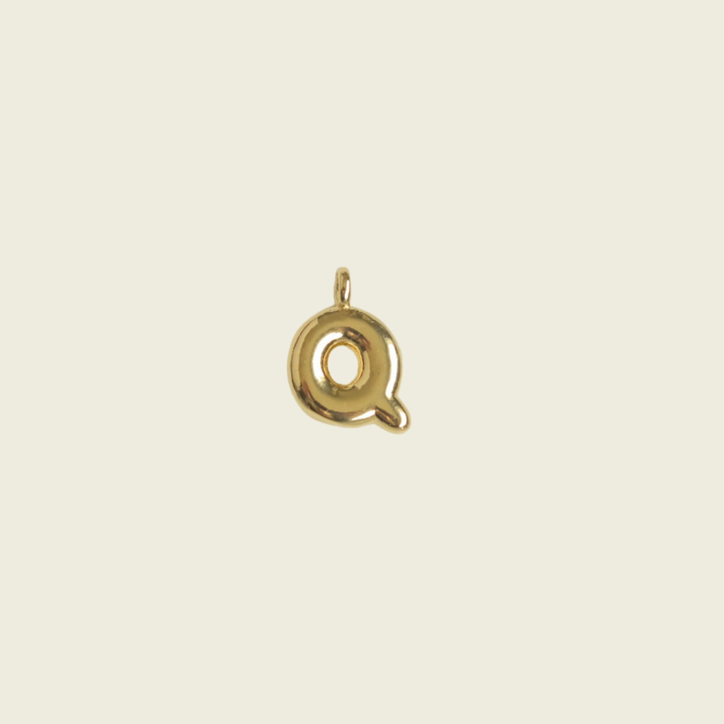 Bubble Letter Charm
