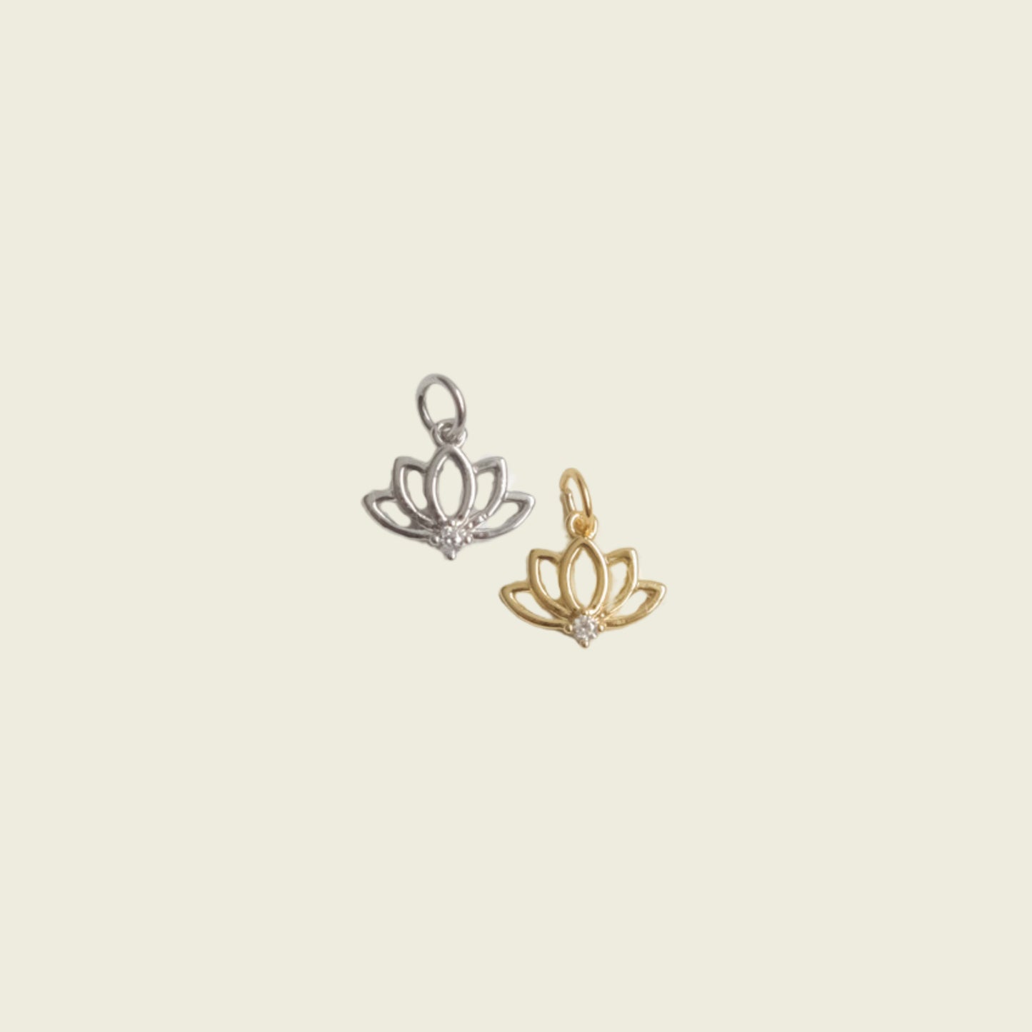 Lotus Flower Charm