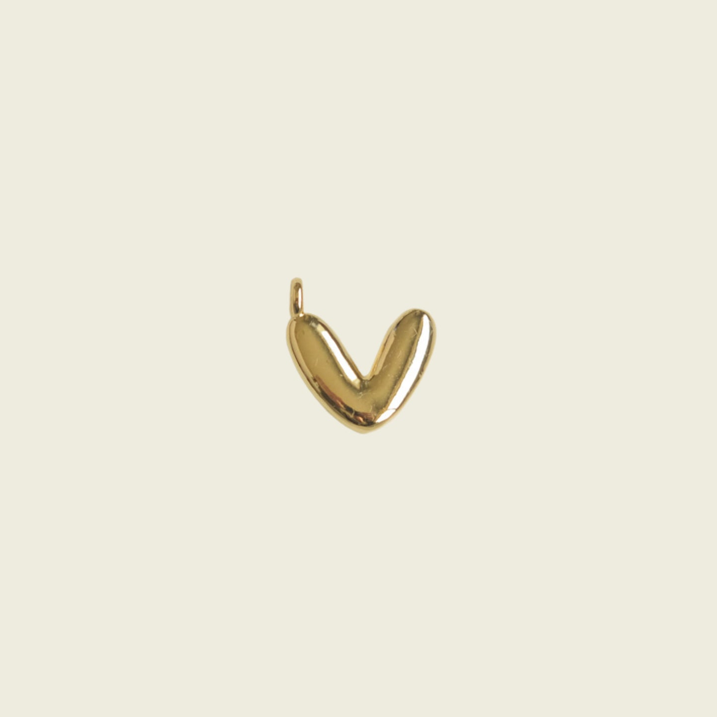 Bubble Letter Charm
