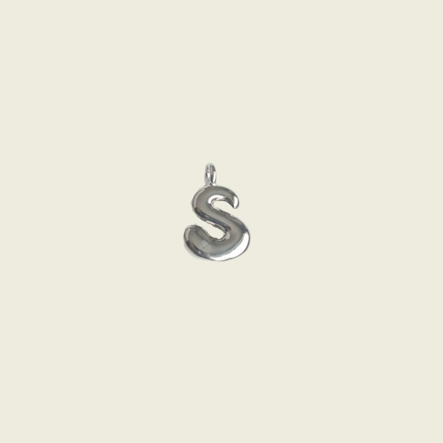 Bubble Letter Charm