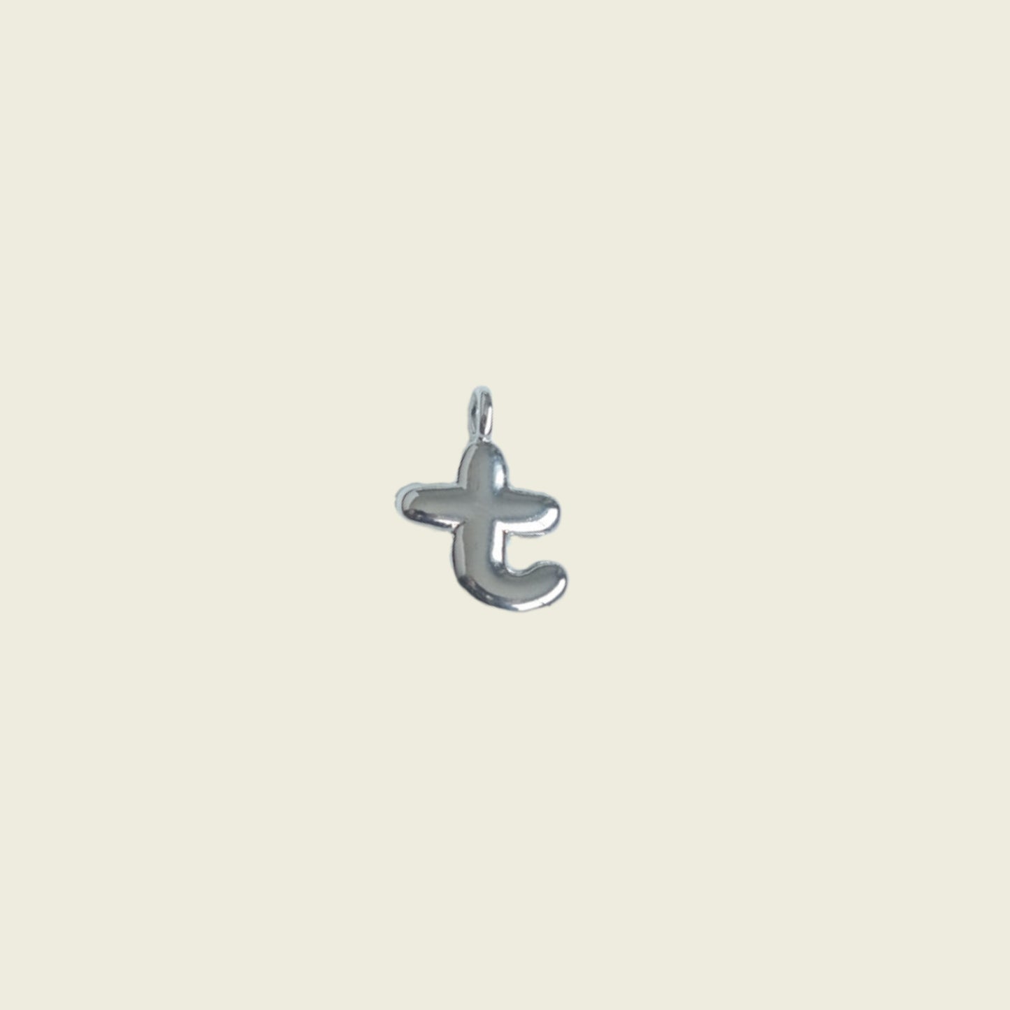 Bubble Letter Charm