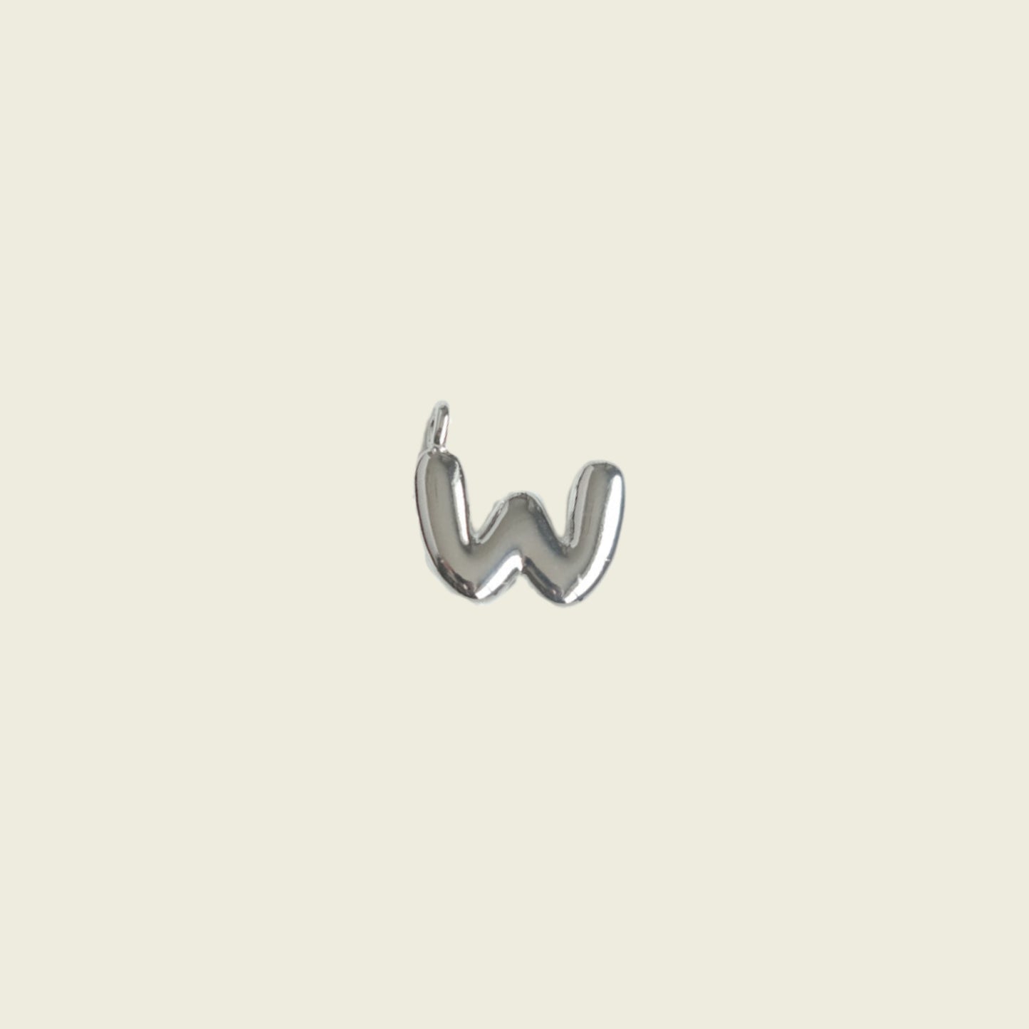Bubble Letter Charm