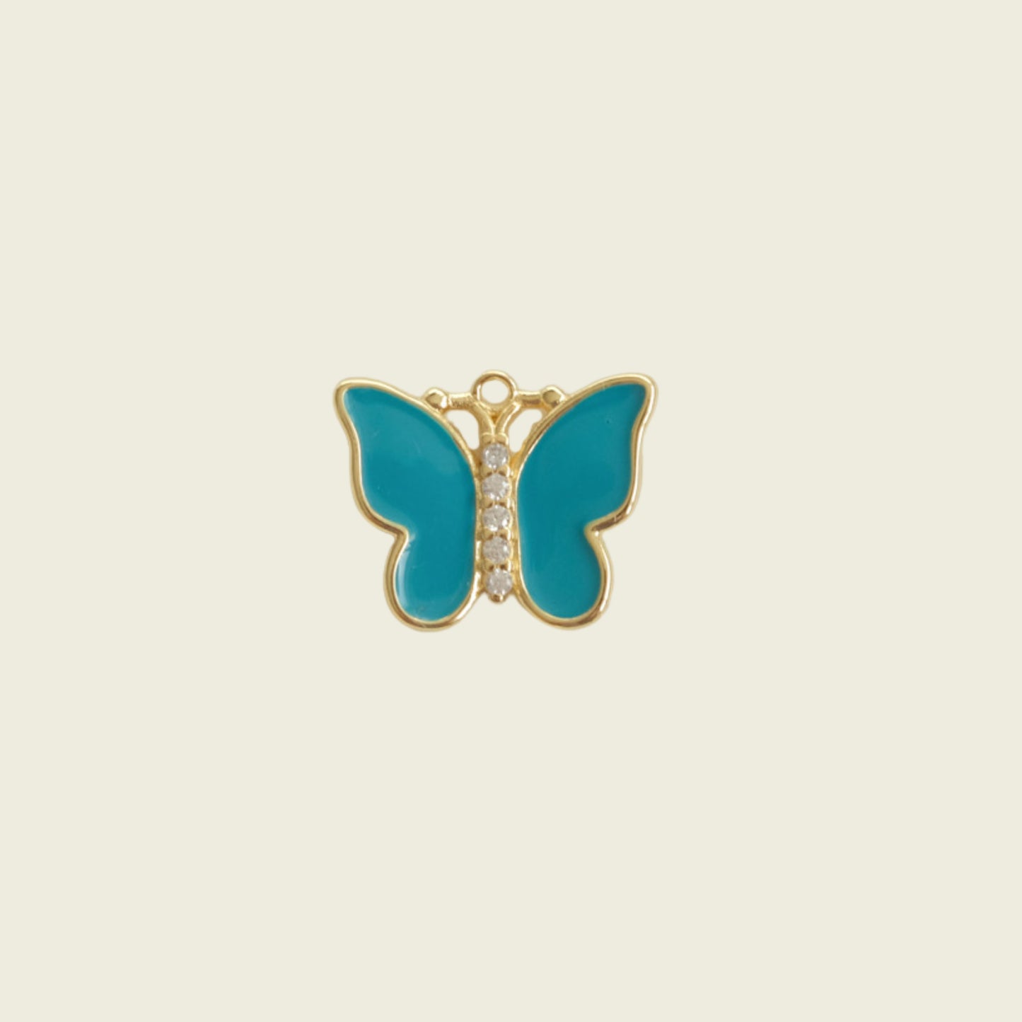 Euthalia Butterfly Charm