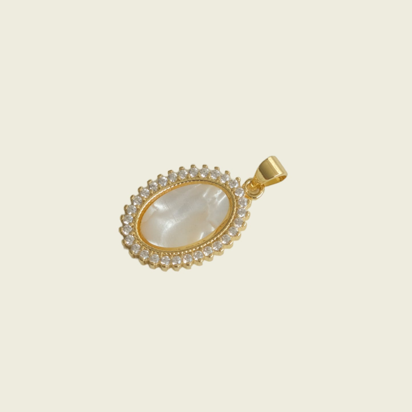Pearl Oval Pendant