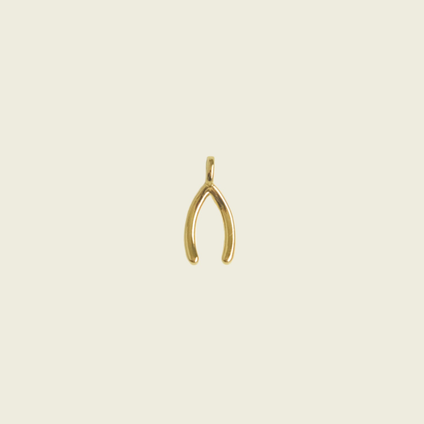 Wishbone Charm