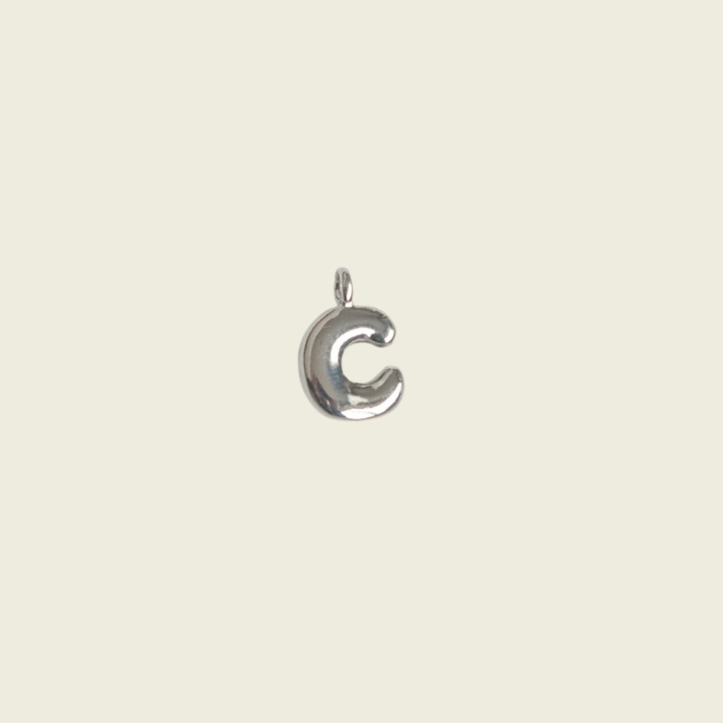 Bubble Letter Charm