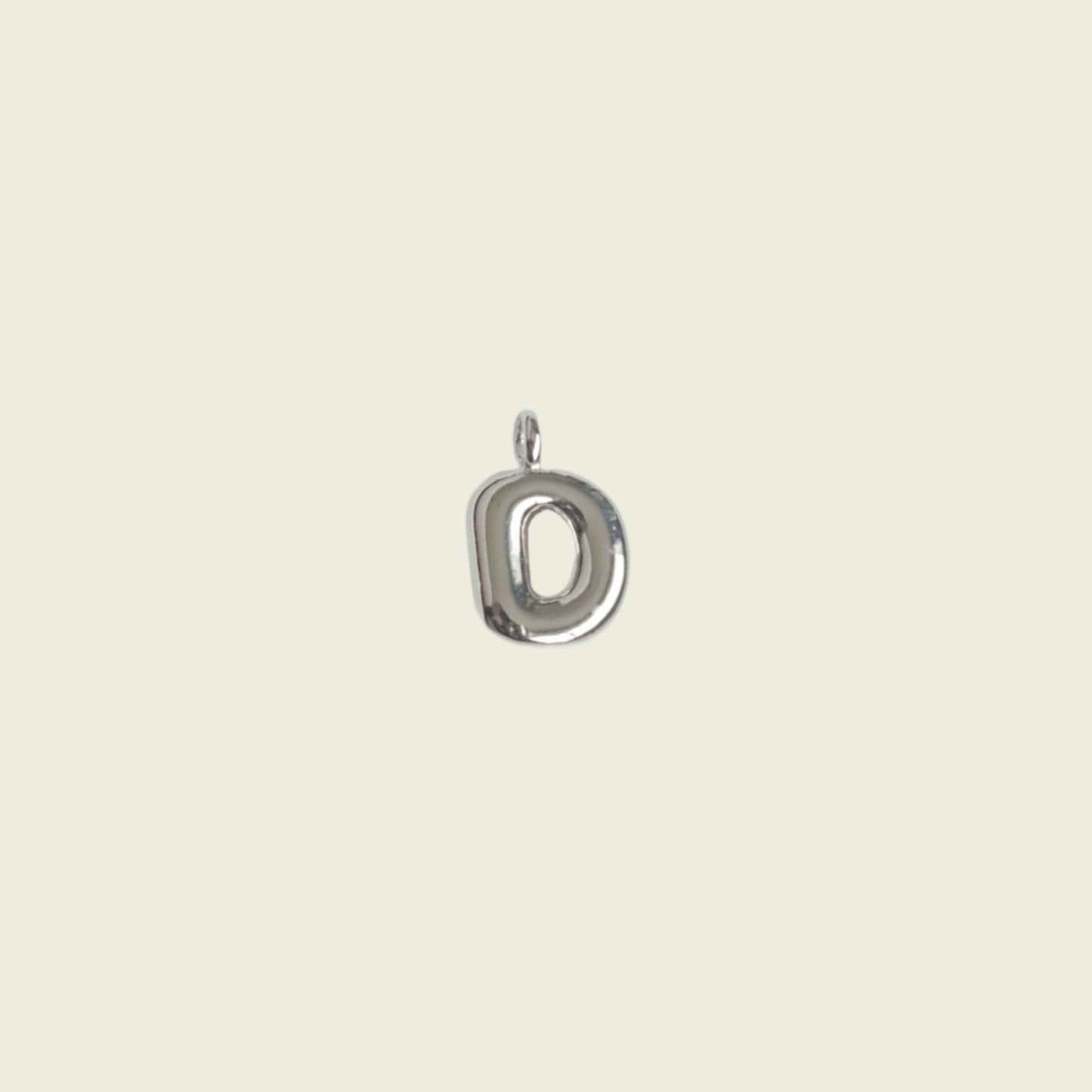 Bubble Letter Charm