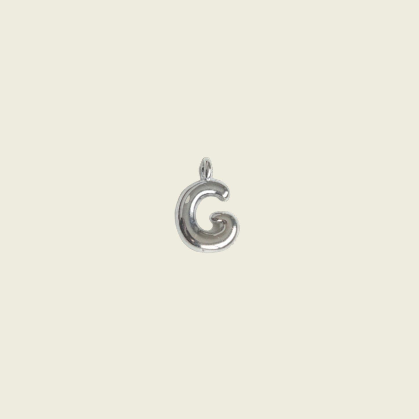 Bubble Letter Charm
