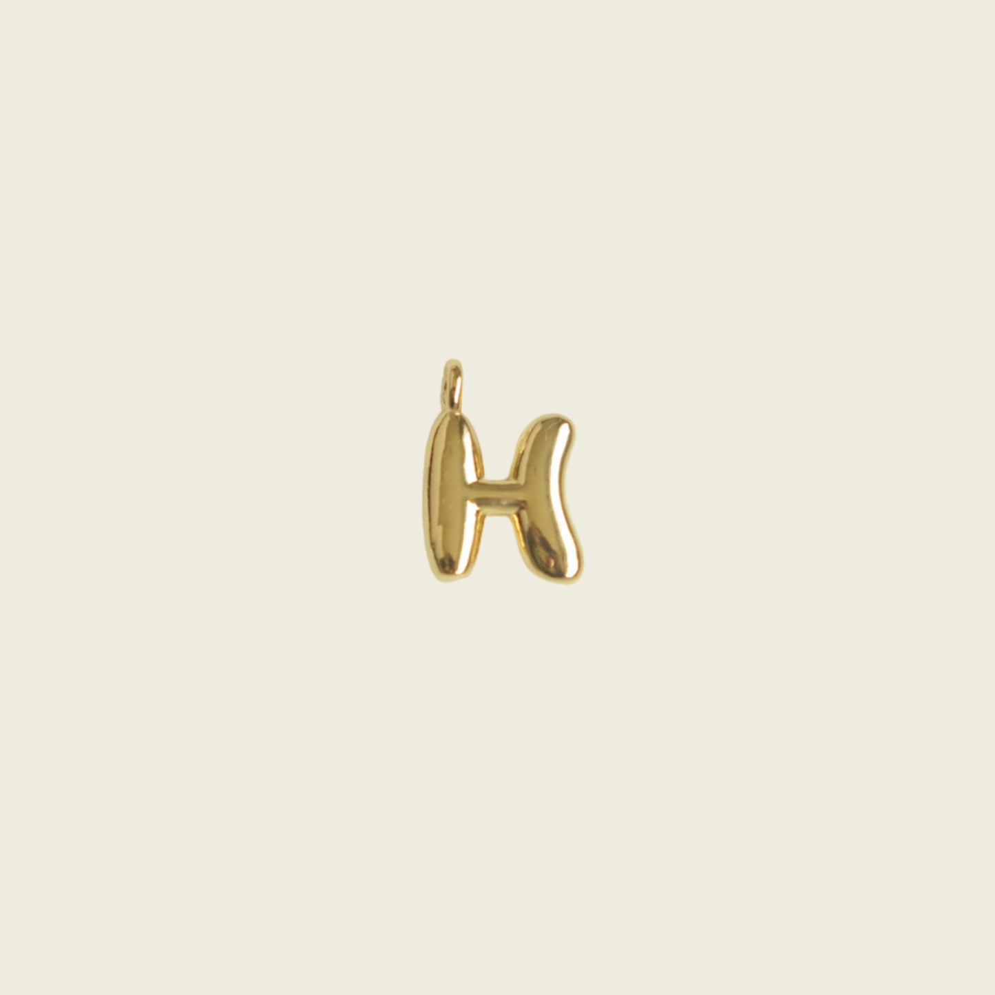 Bubble Letter Charm