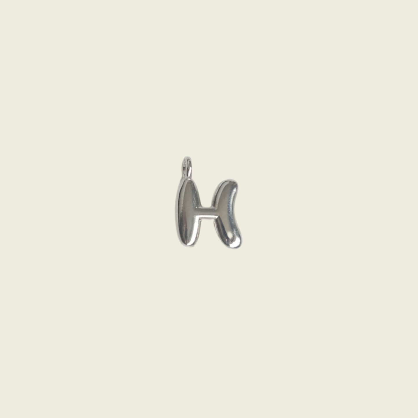 Bubble Letter Charm