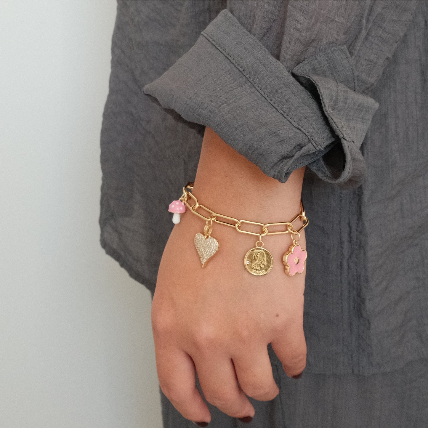 Groovy Flower Charm