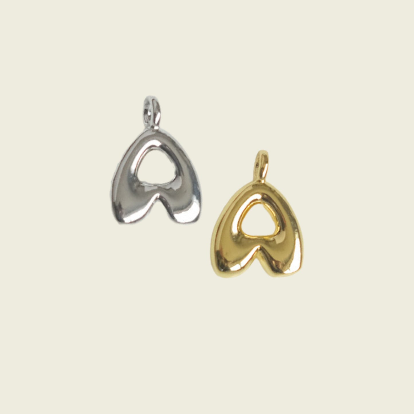 Bubble Letter Charm