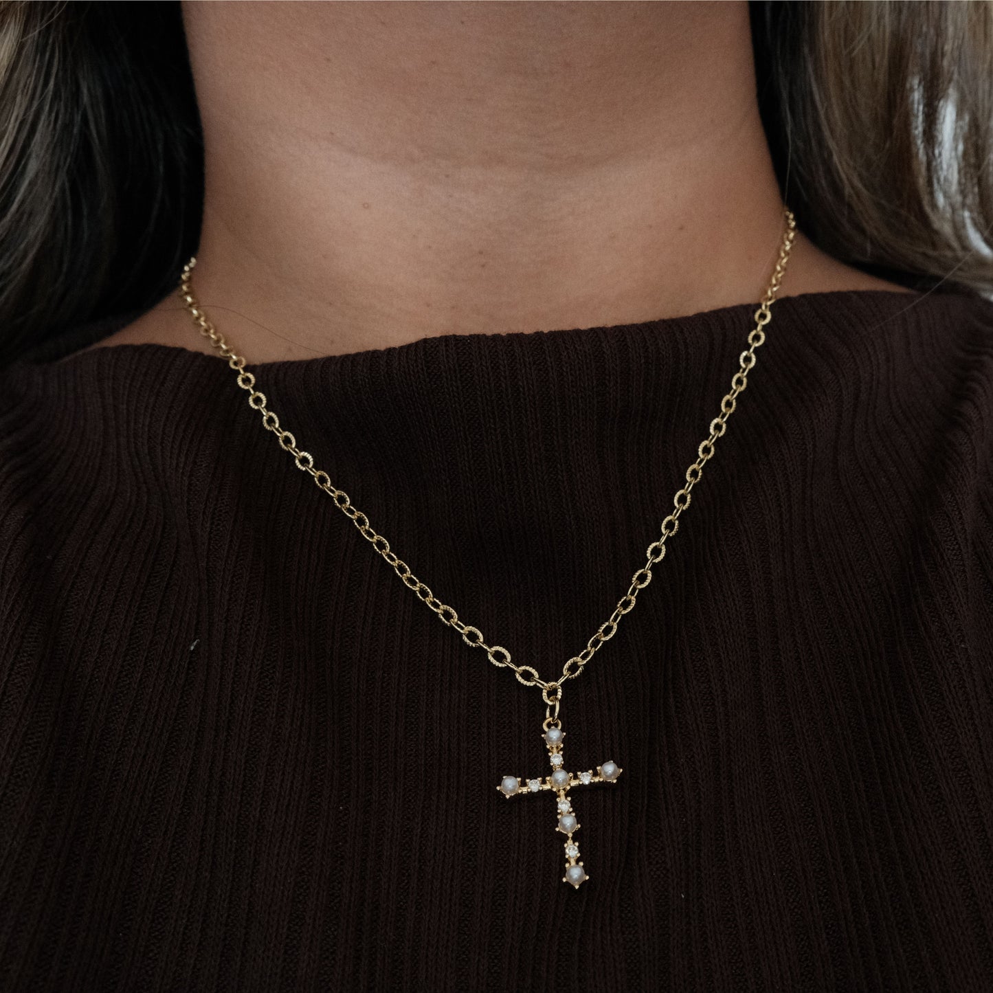 Renaissance Cross Charm