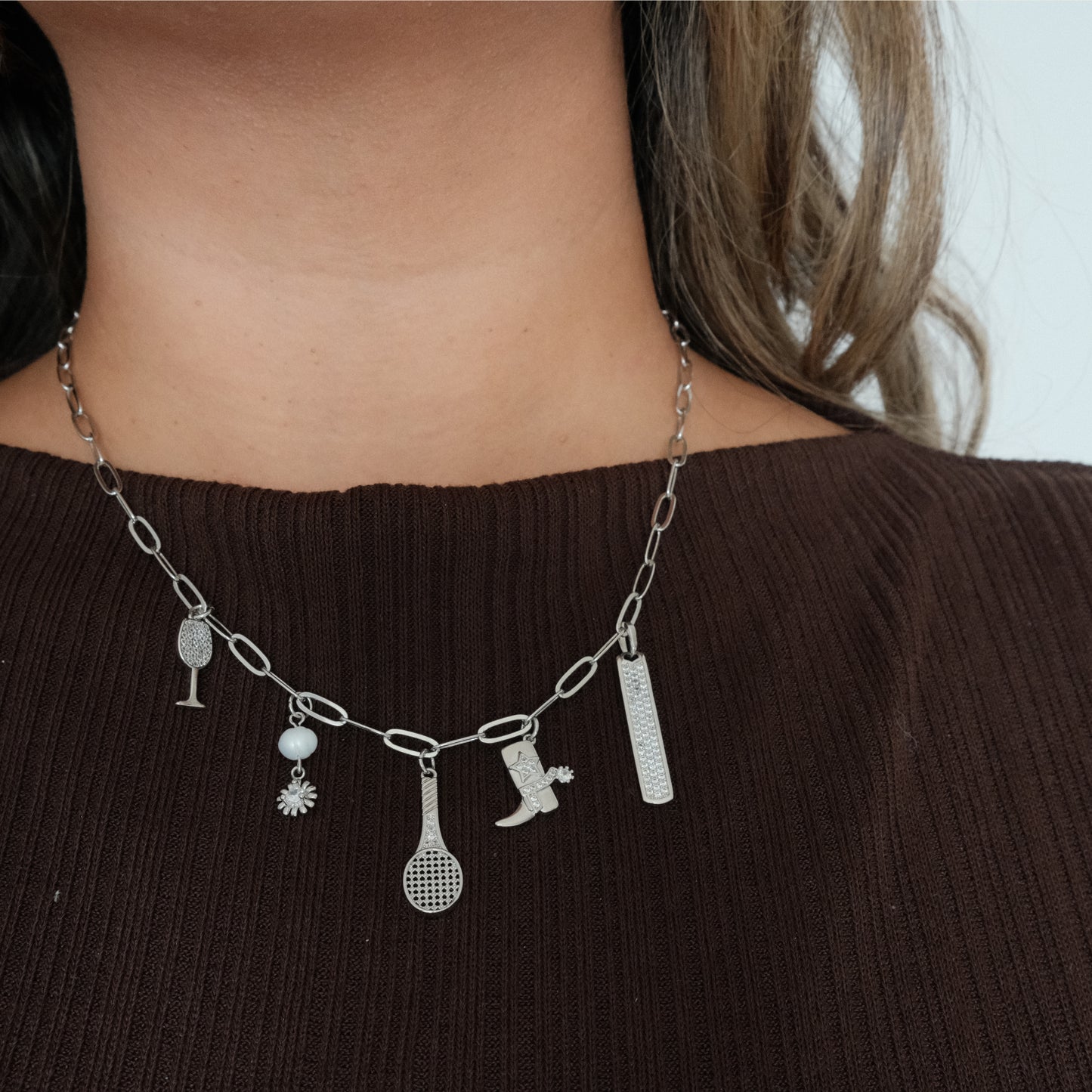 Wine Glass Charm