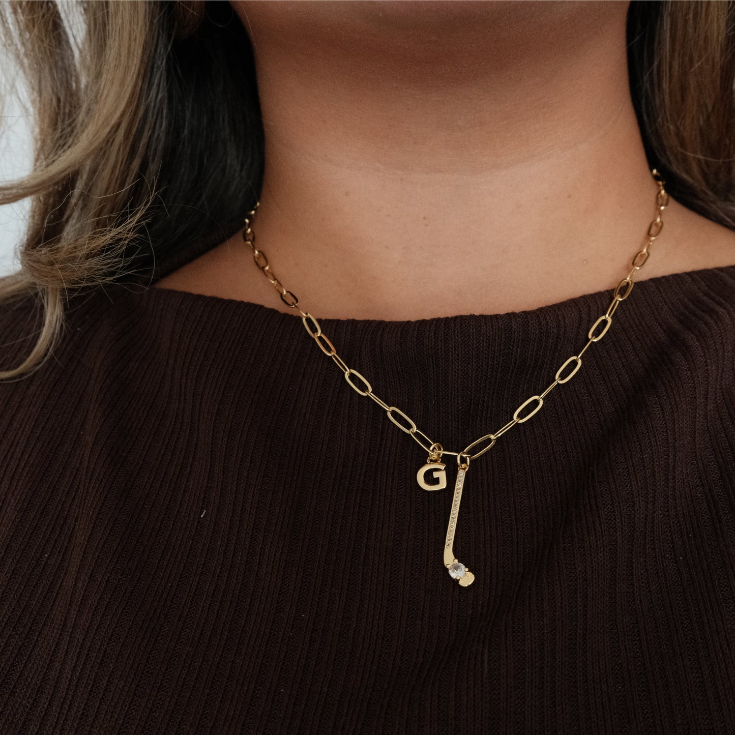 Simple Letter Charm