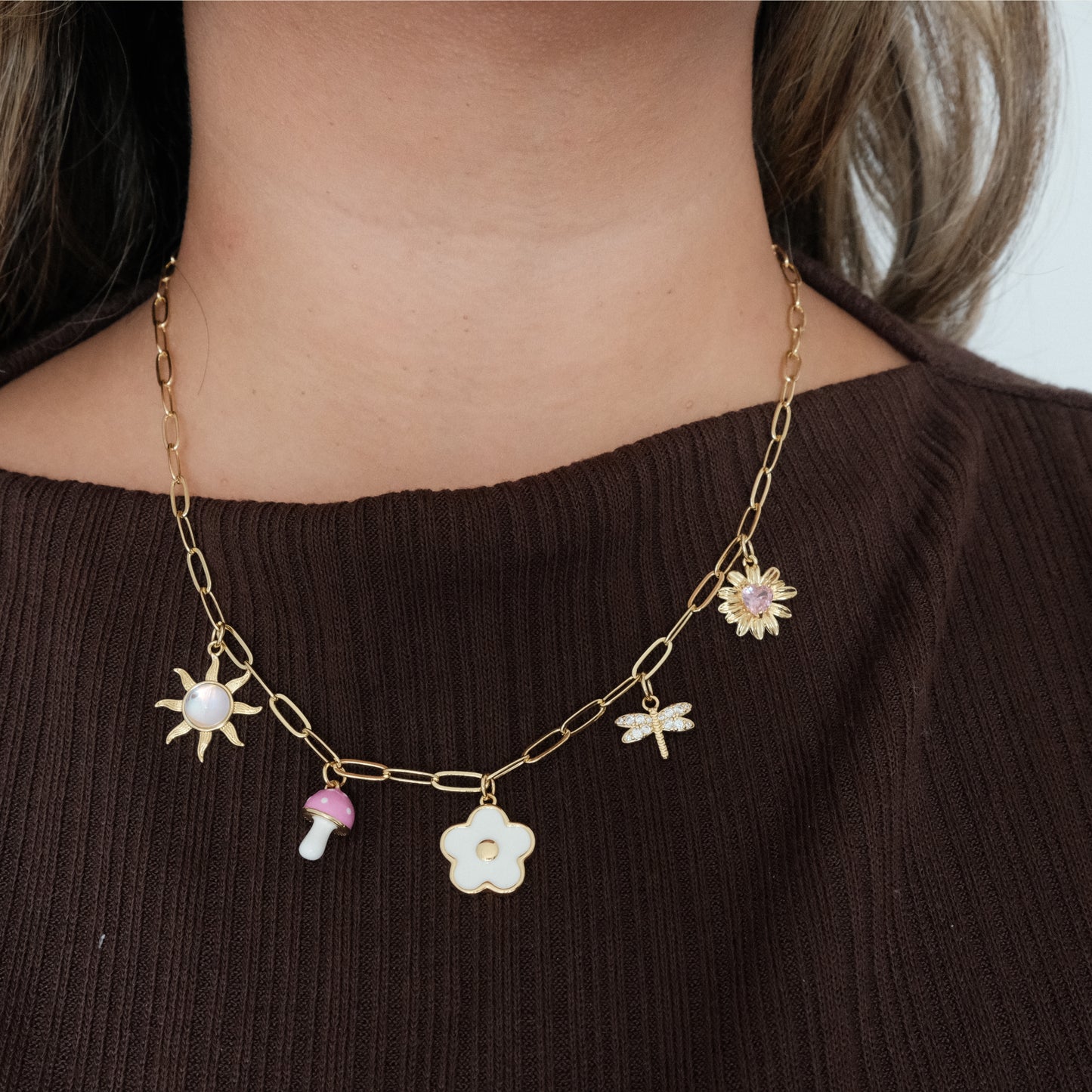 Groovy Flower Charm