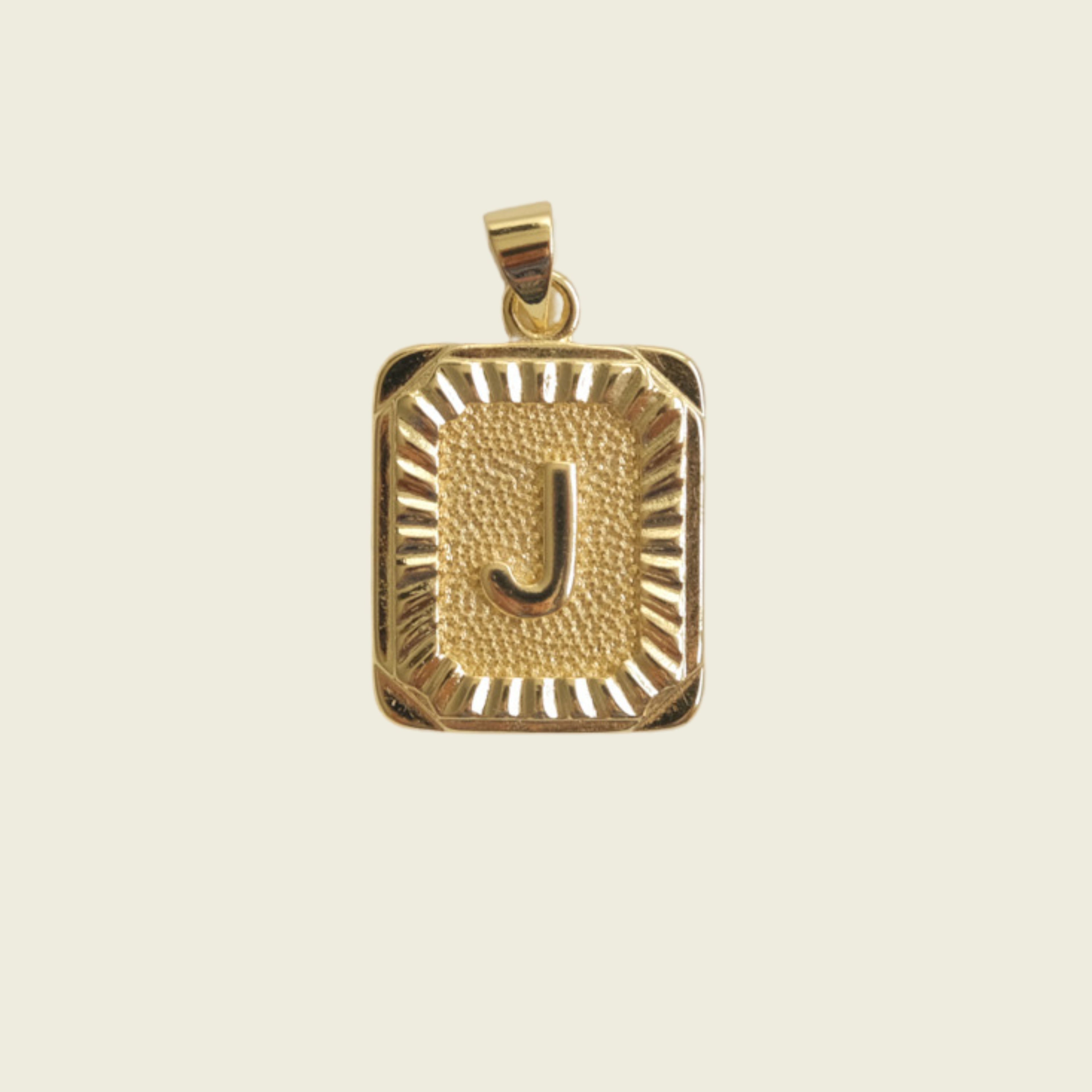 Pendant Letter Charm