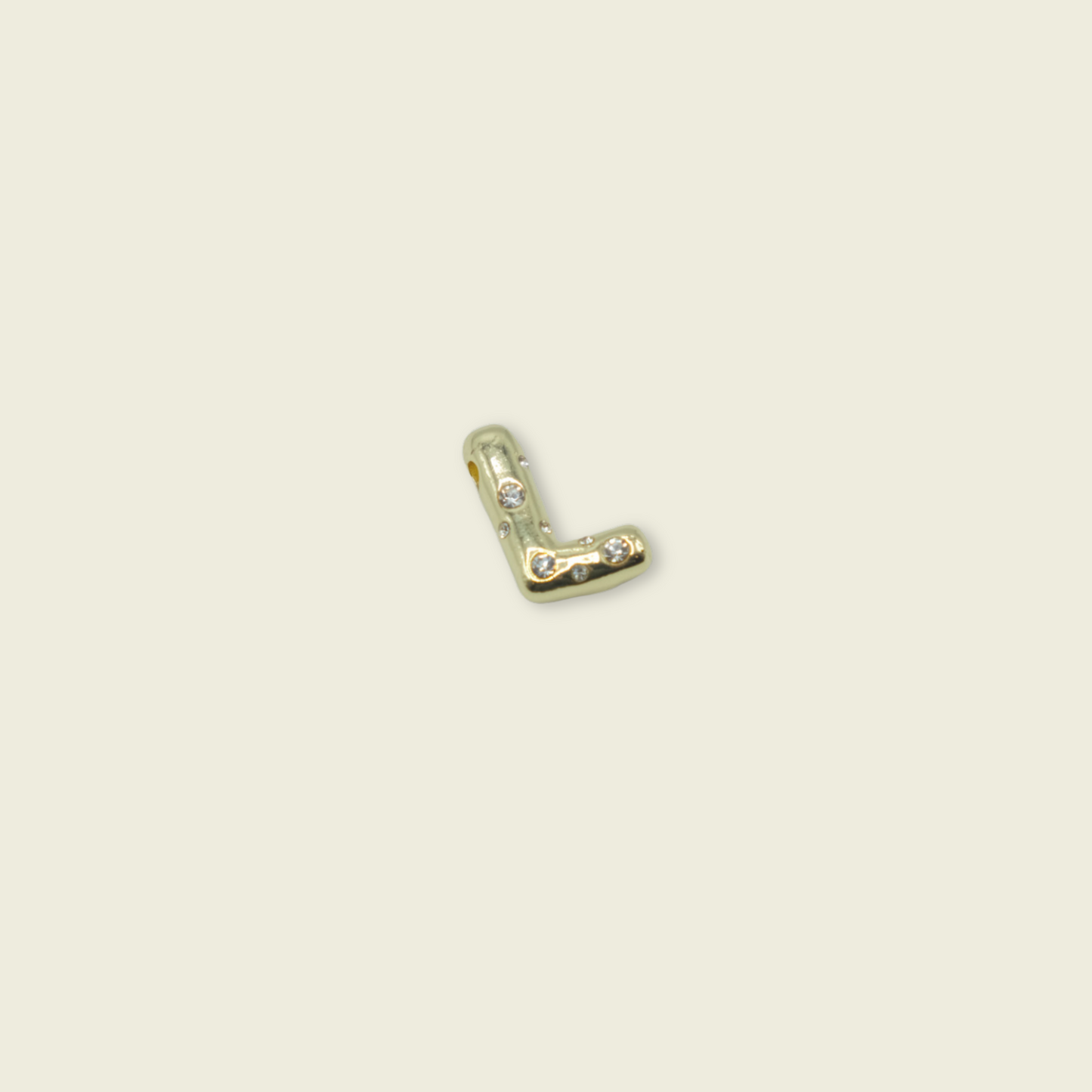 Glitz Letter Charm