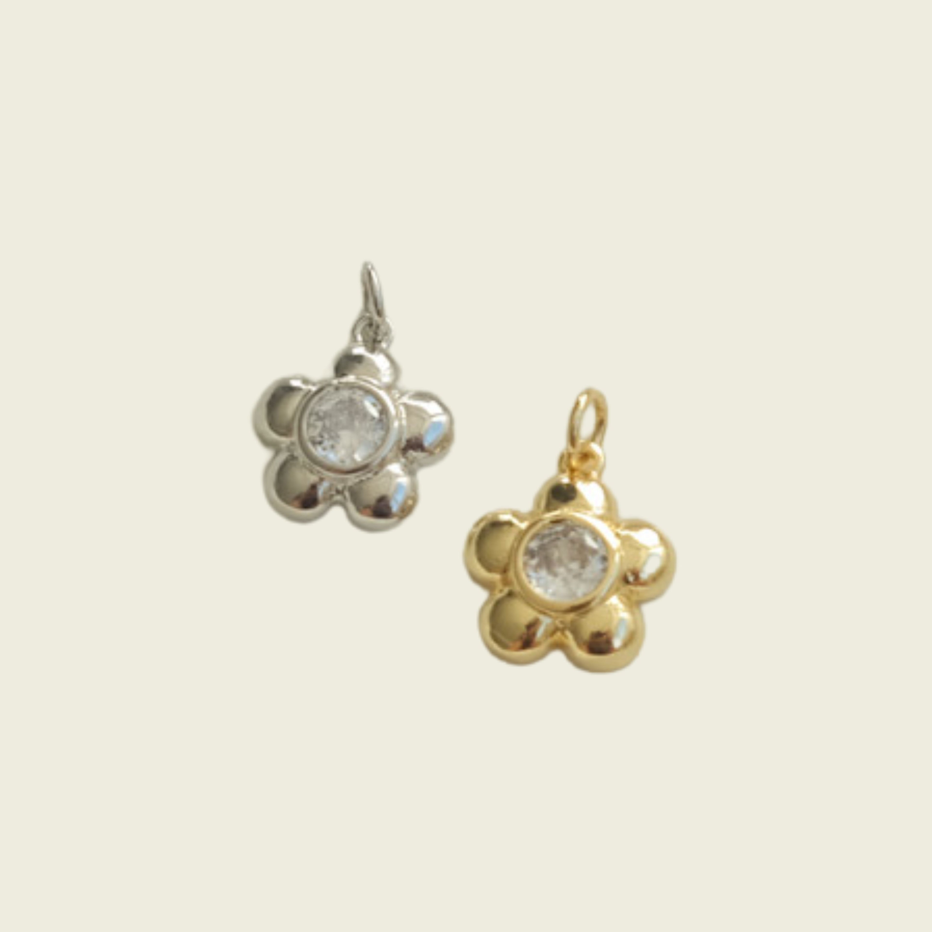 Bubble Flower Charm