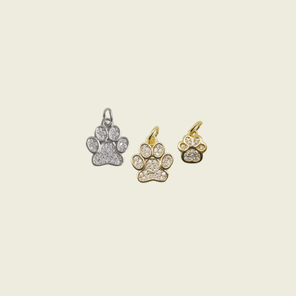 Paw Print Charm