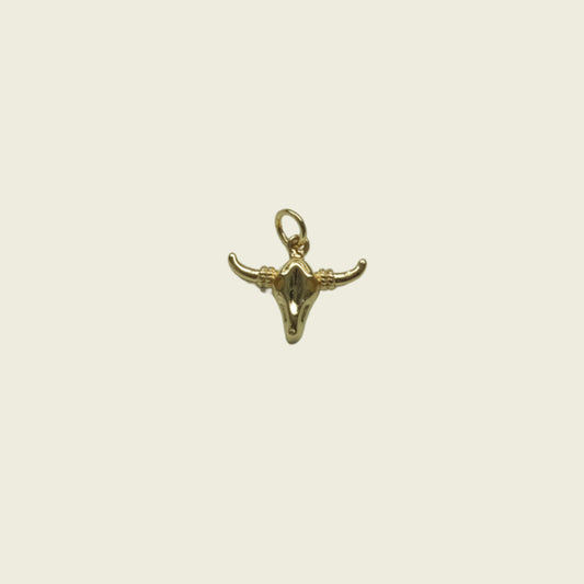 Bull Skull Charm