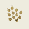 Zodiac Coin Charm