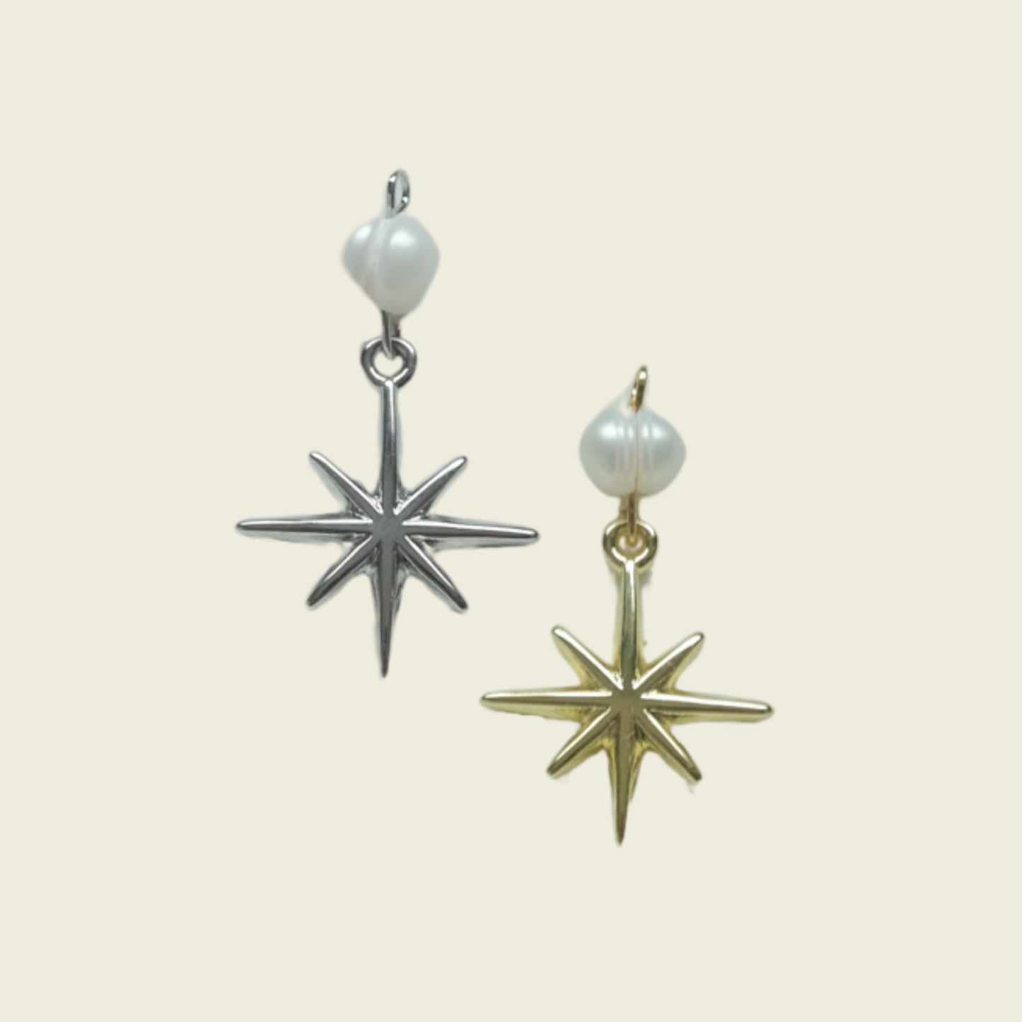 North Star Pearl Charm