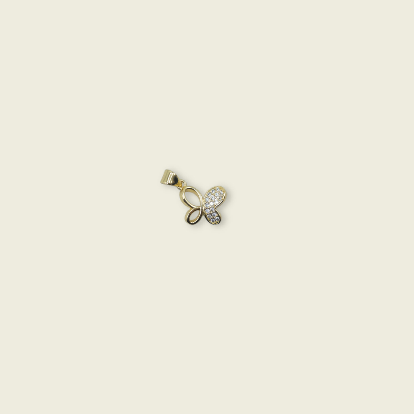 Clearwing Butterfly Charm