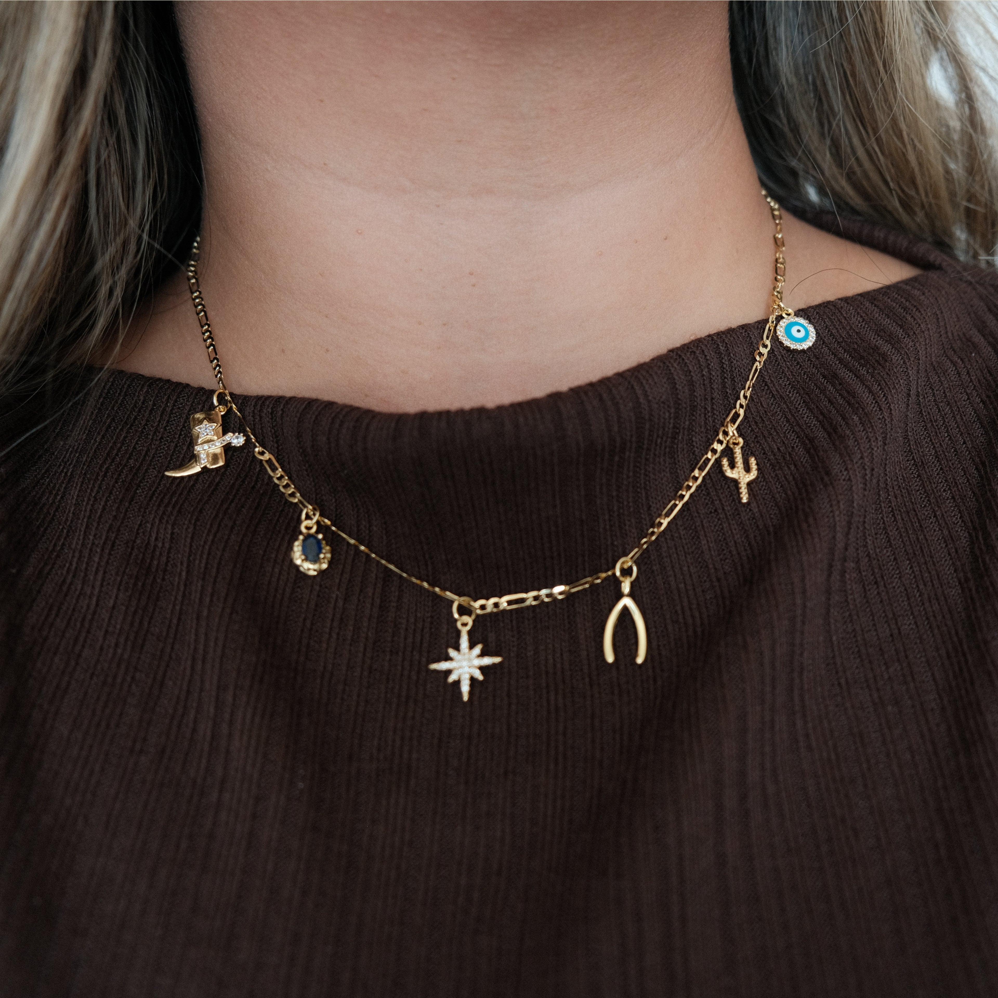 Dolly Cowboy Boot Charm