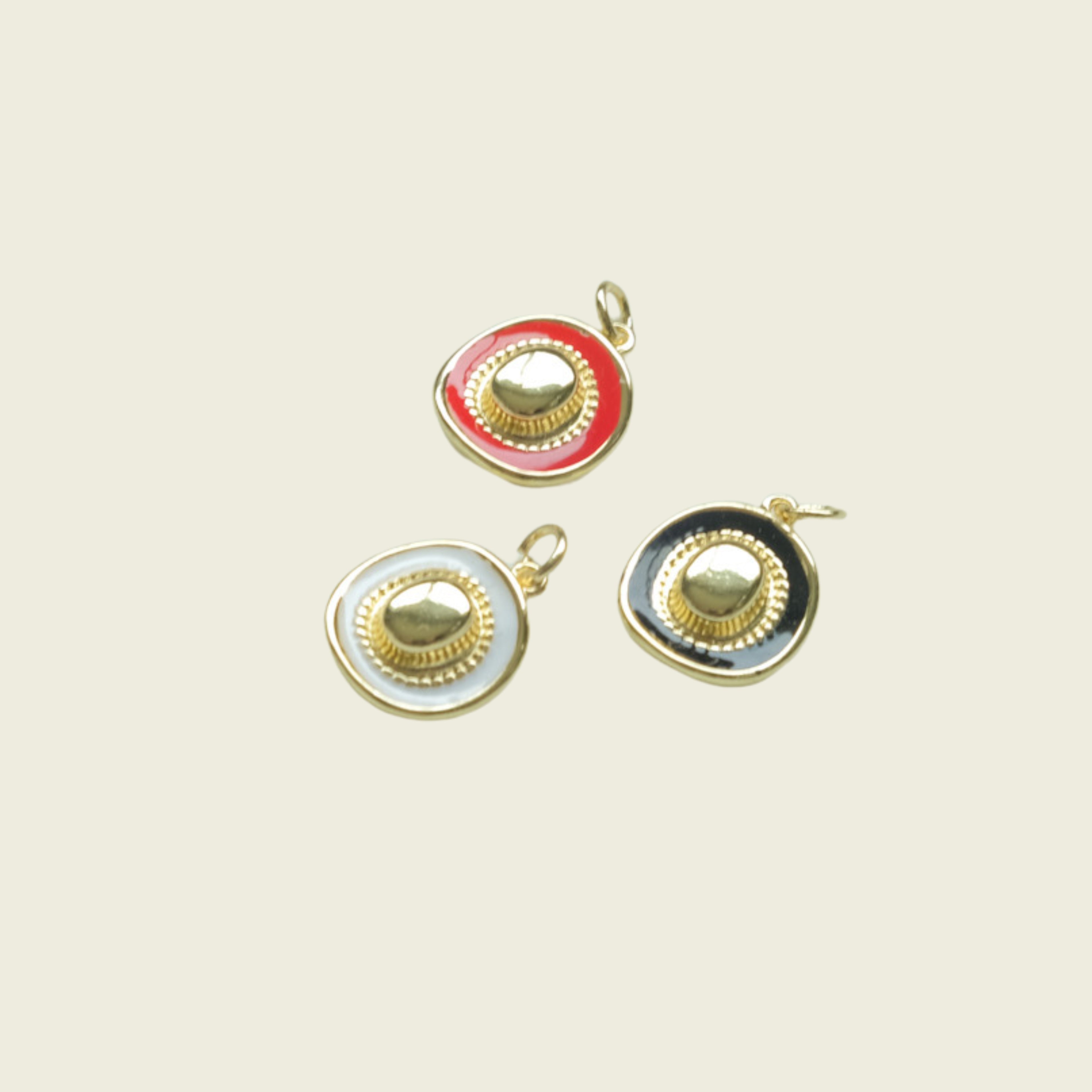 Gambler Cowboy Hat Charm