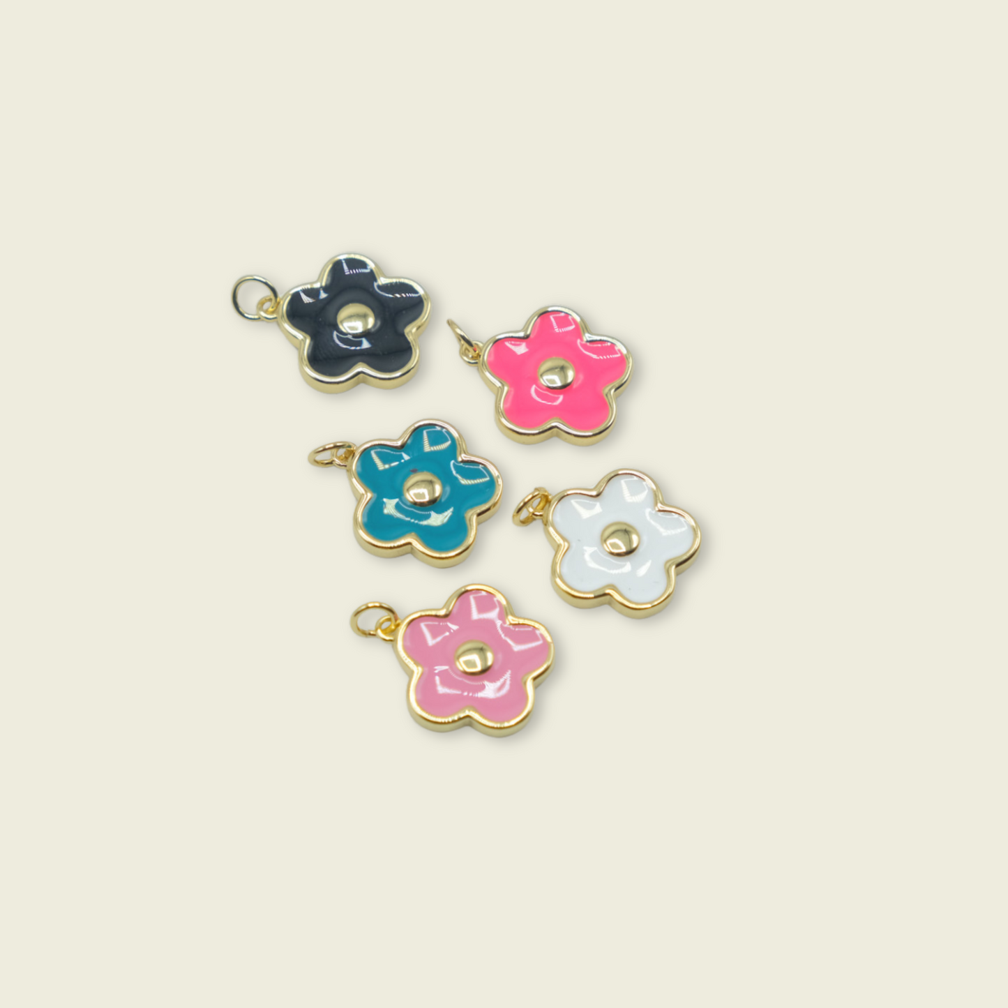 Groovy Flower Charm