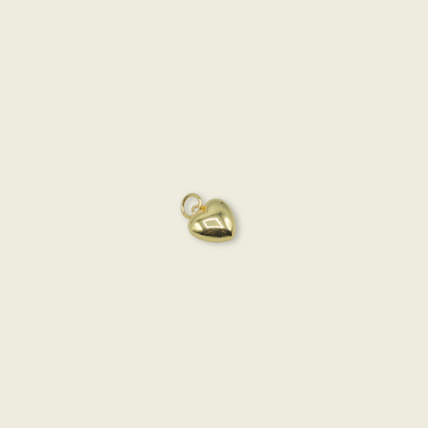 Gold Heart Charm