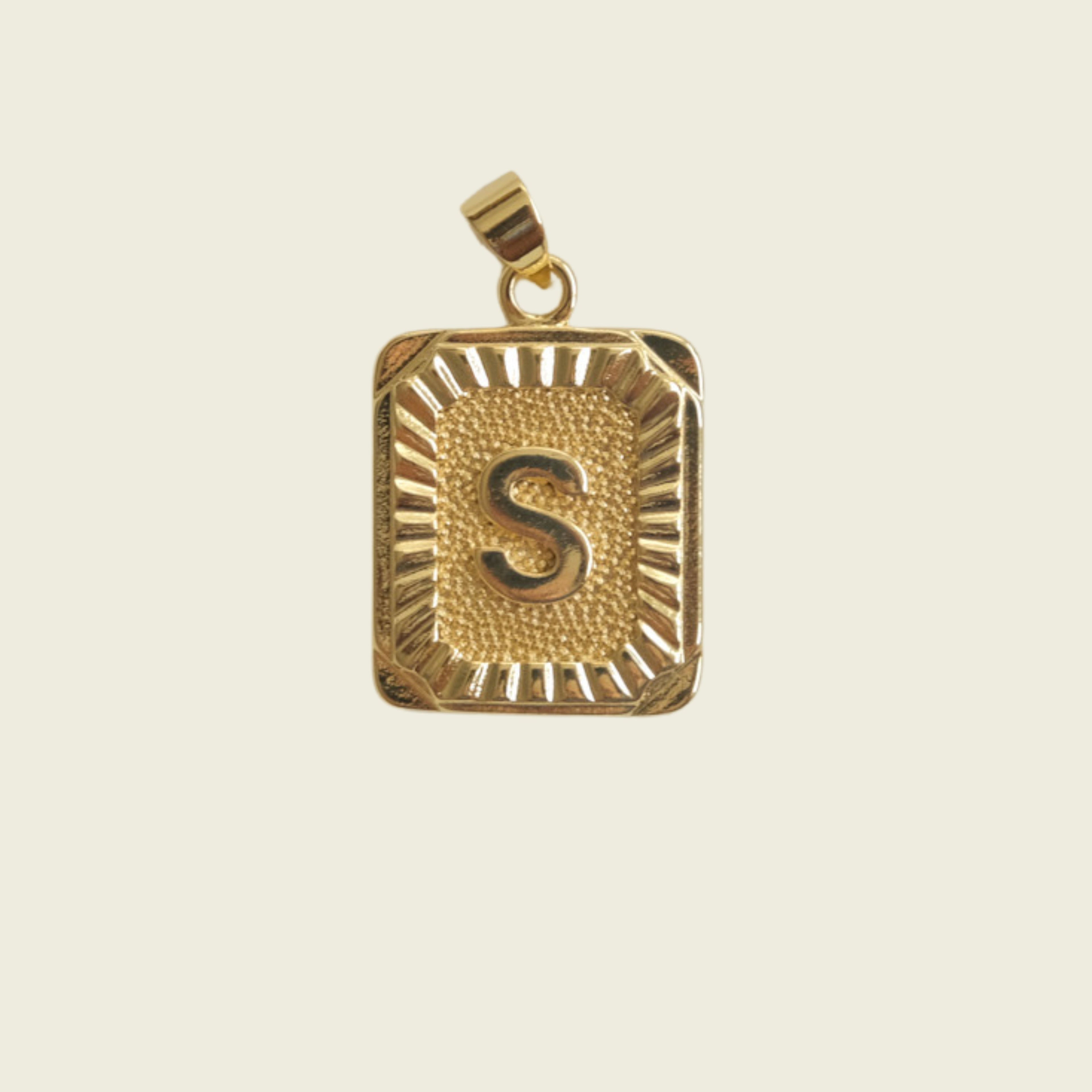 Pendant Letter Charm