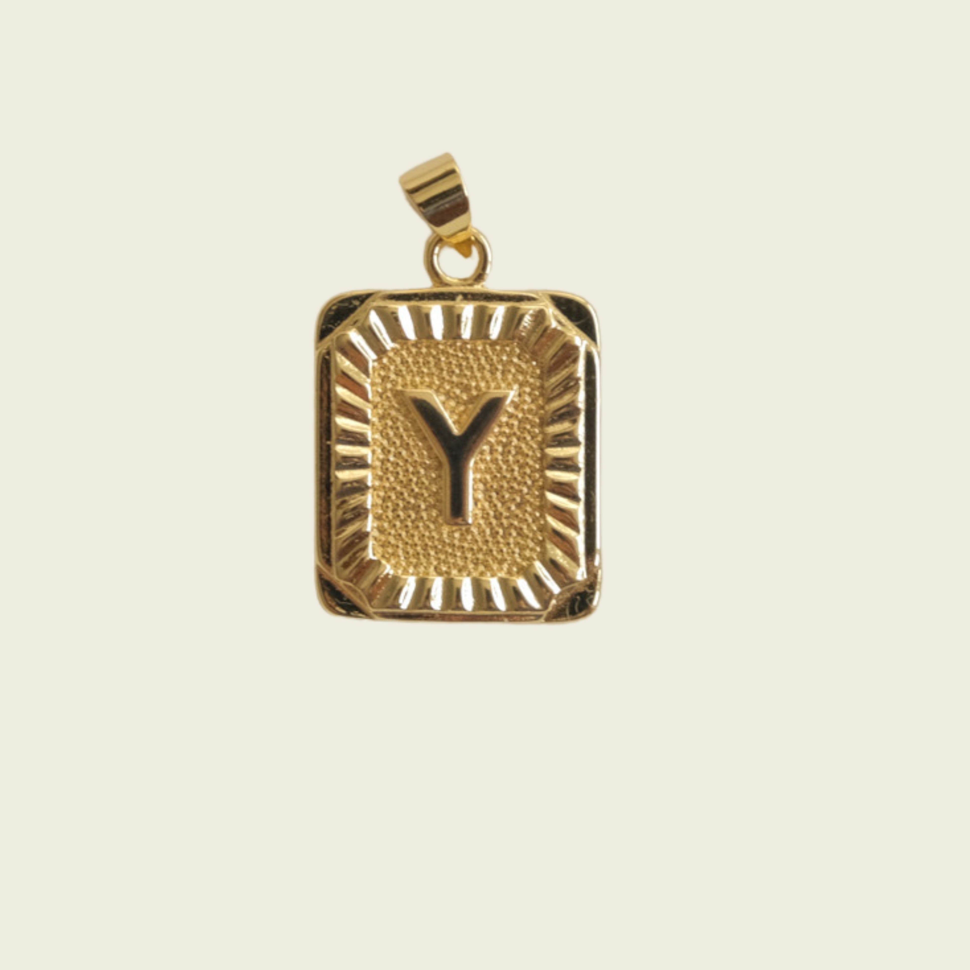 Pendant Letter Charm