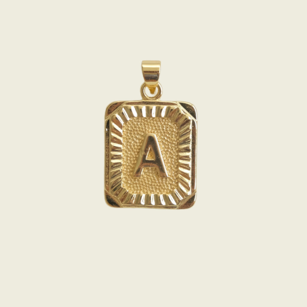 Pendant Letter Charm