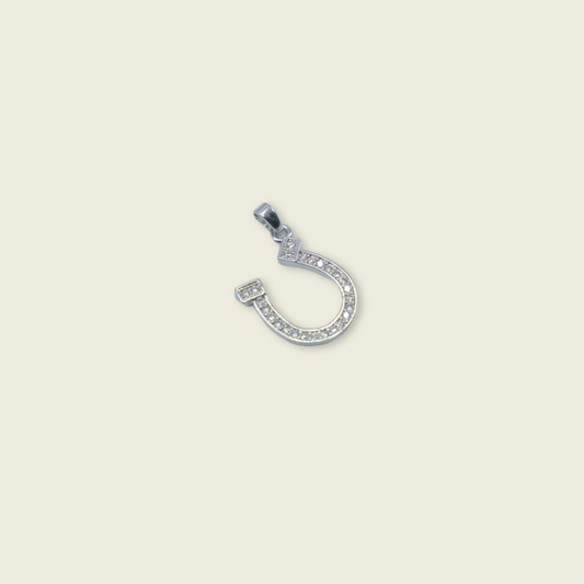 Horseshoe Charm - Silver