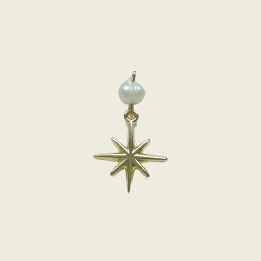 North Star Pearl Charm