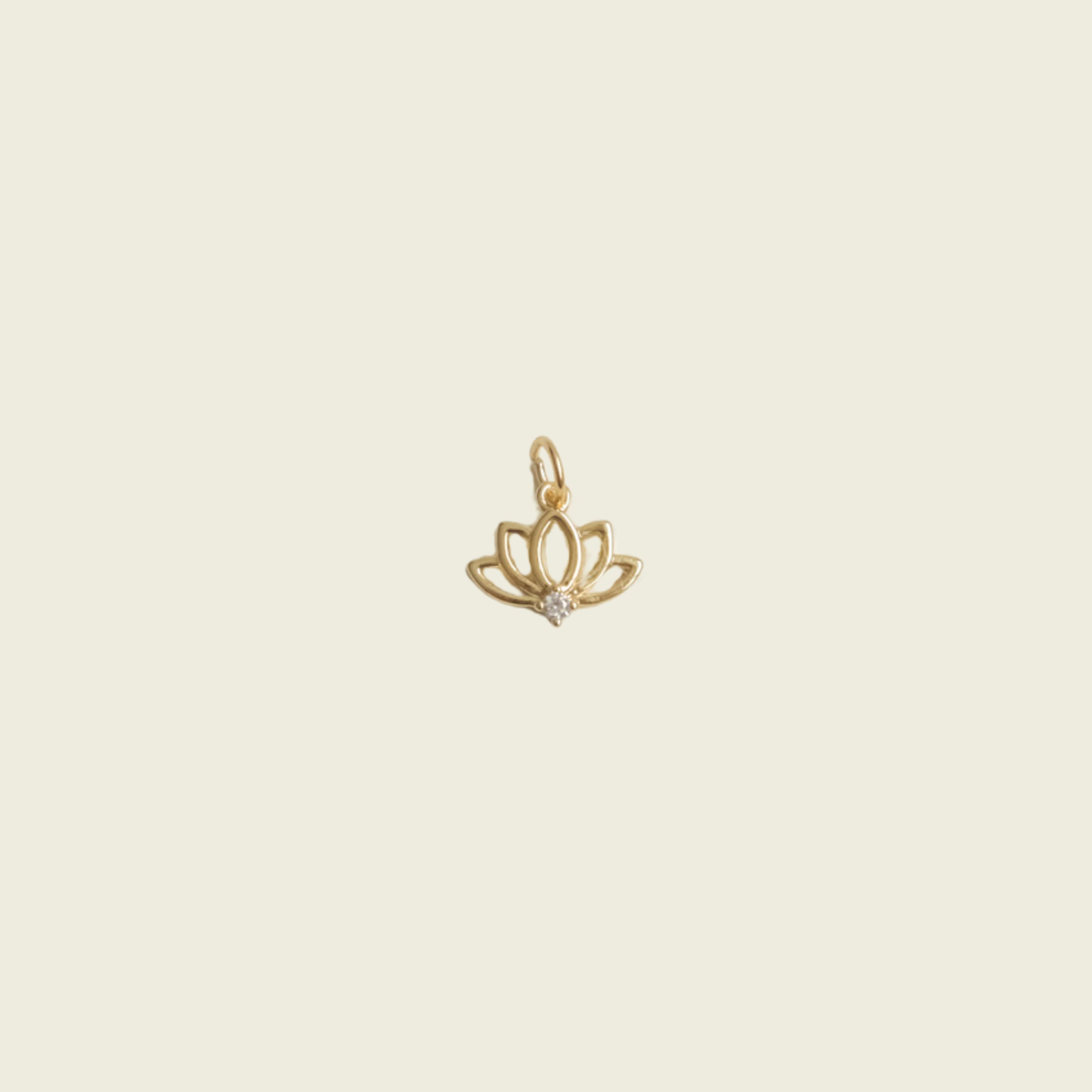 Lotus Flower Charm
