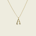 Gaudi Letter Initial Necklace
