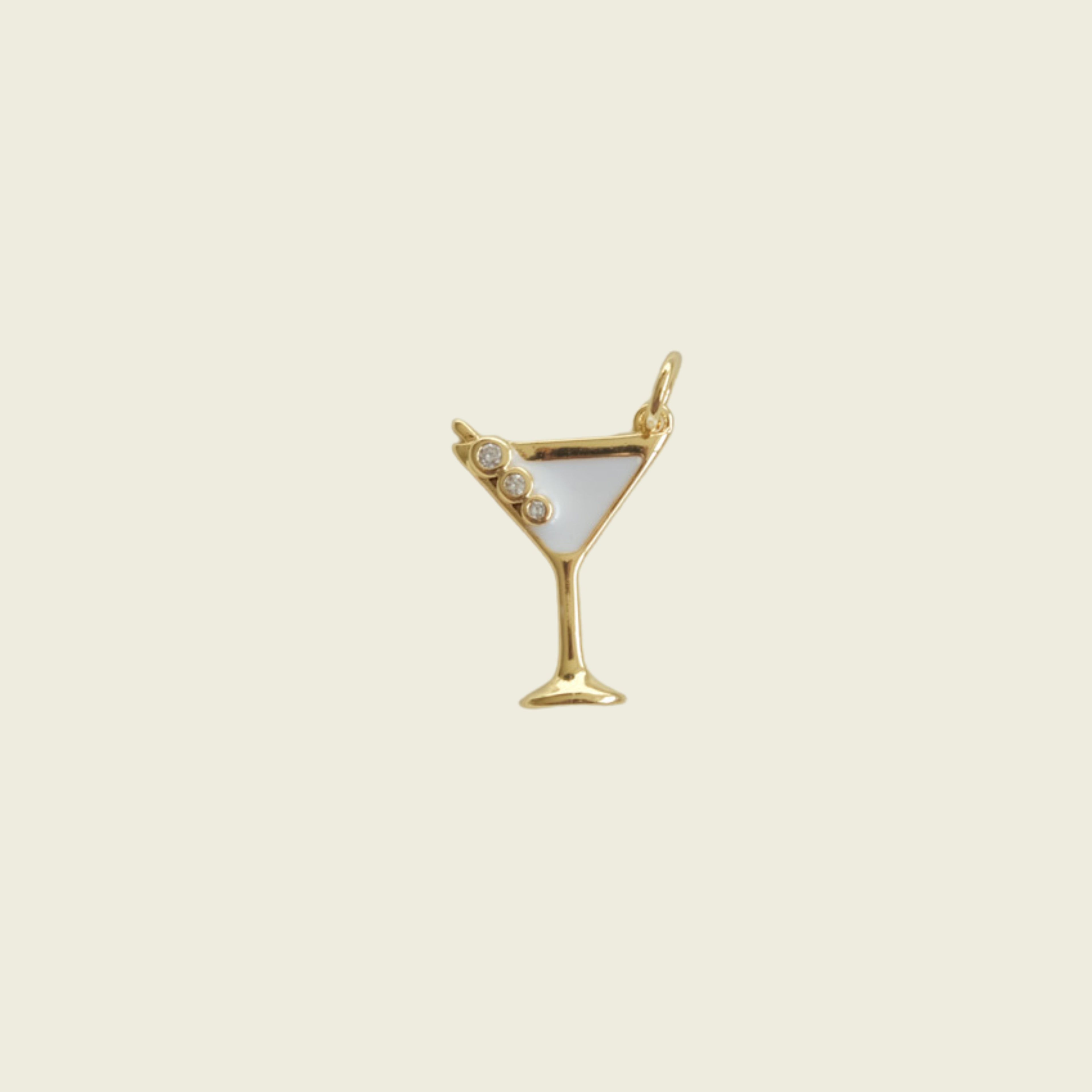 Vesper Martini Charm