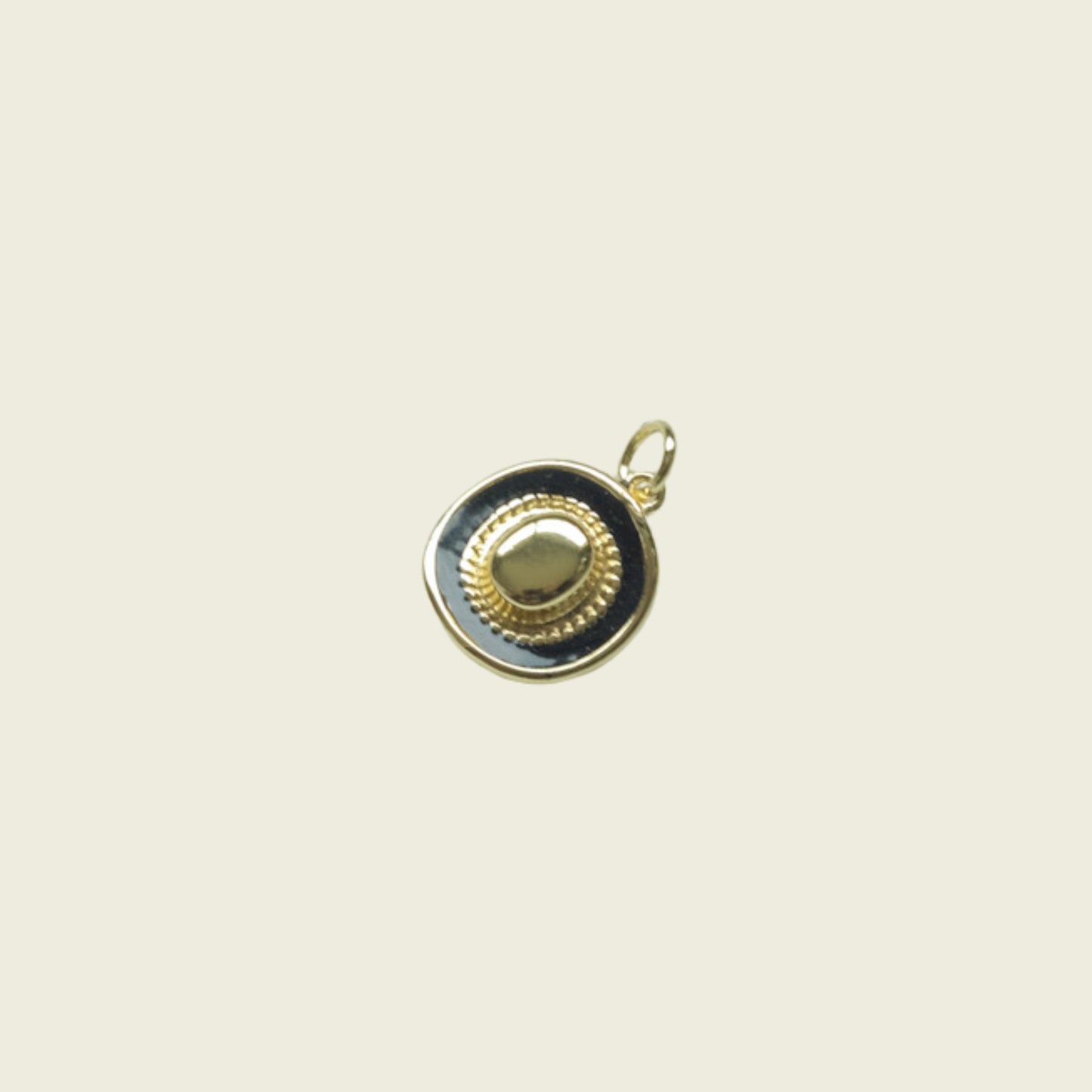 Gambler Cowboy Hat Charm