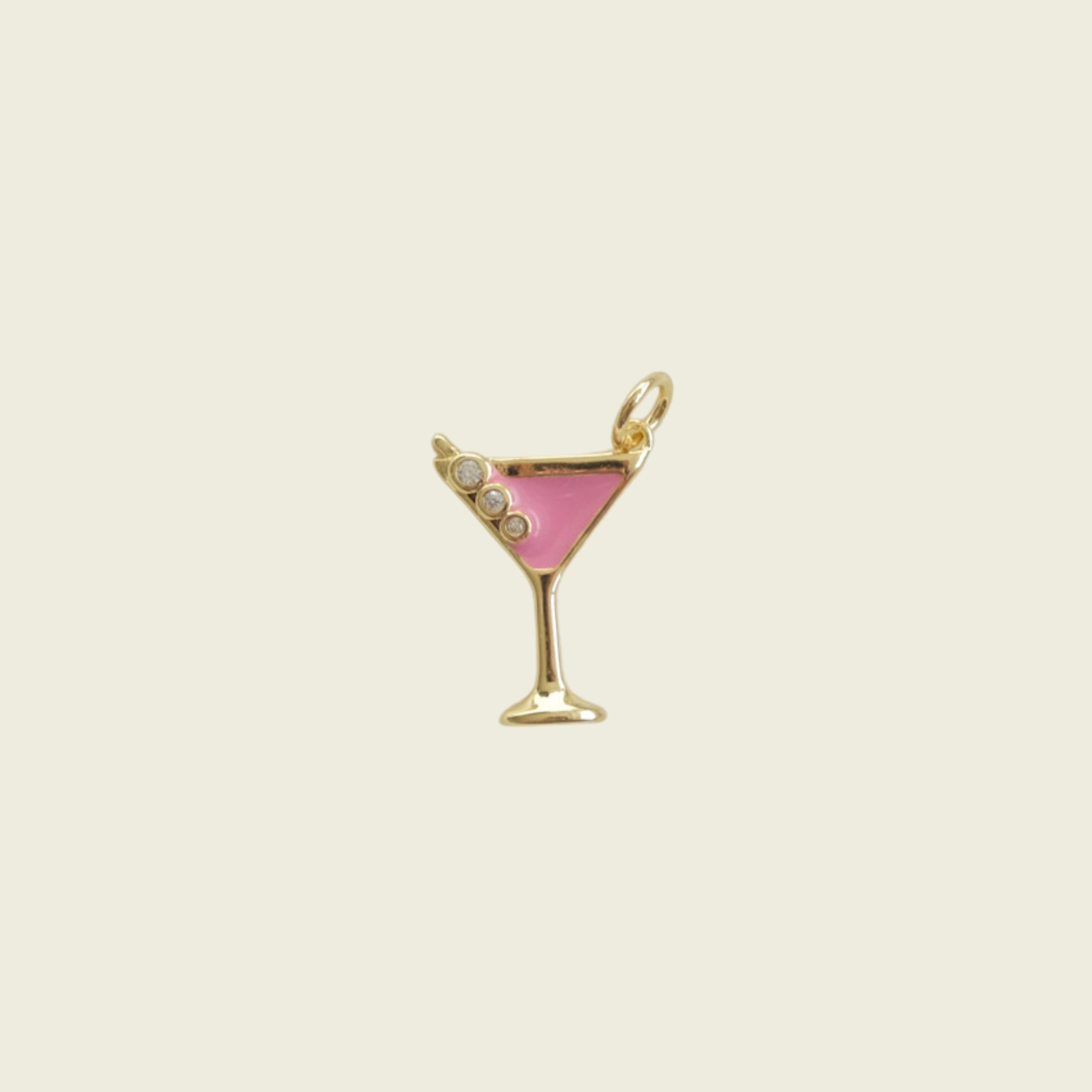 Vesper Martini Charm
