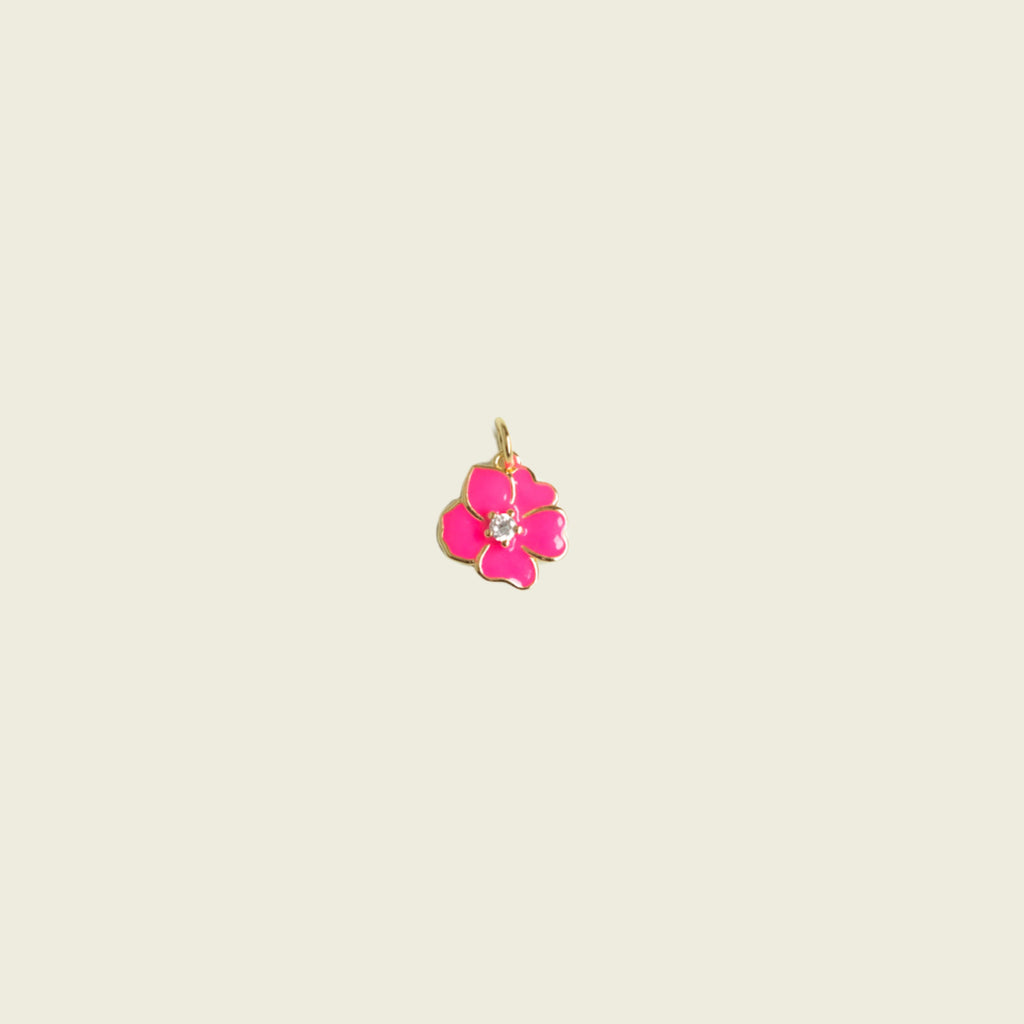 Hibiscus Flower Charm