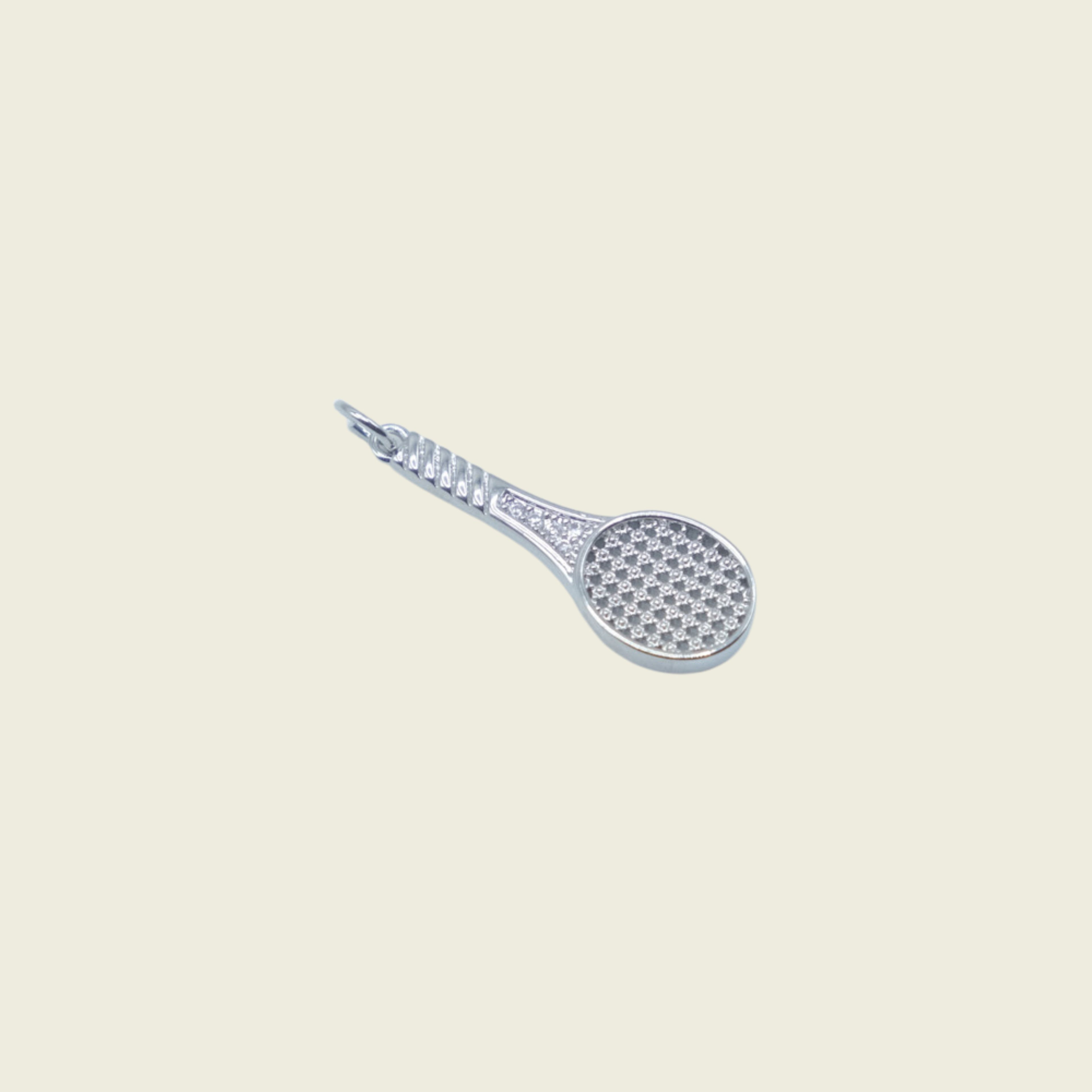 Tennis Racquet Charm